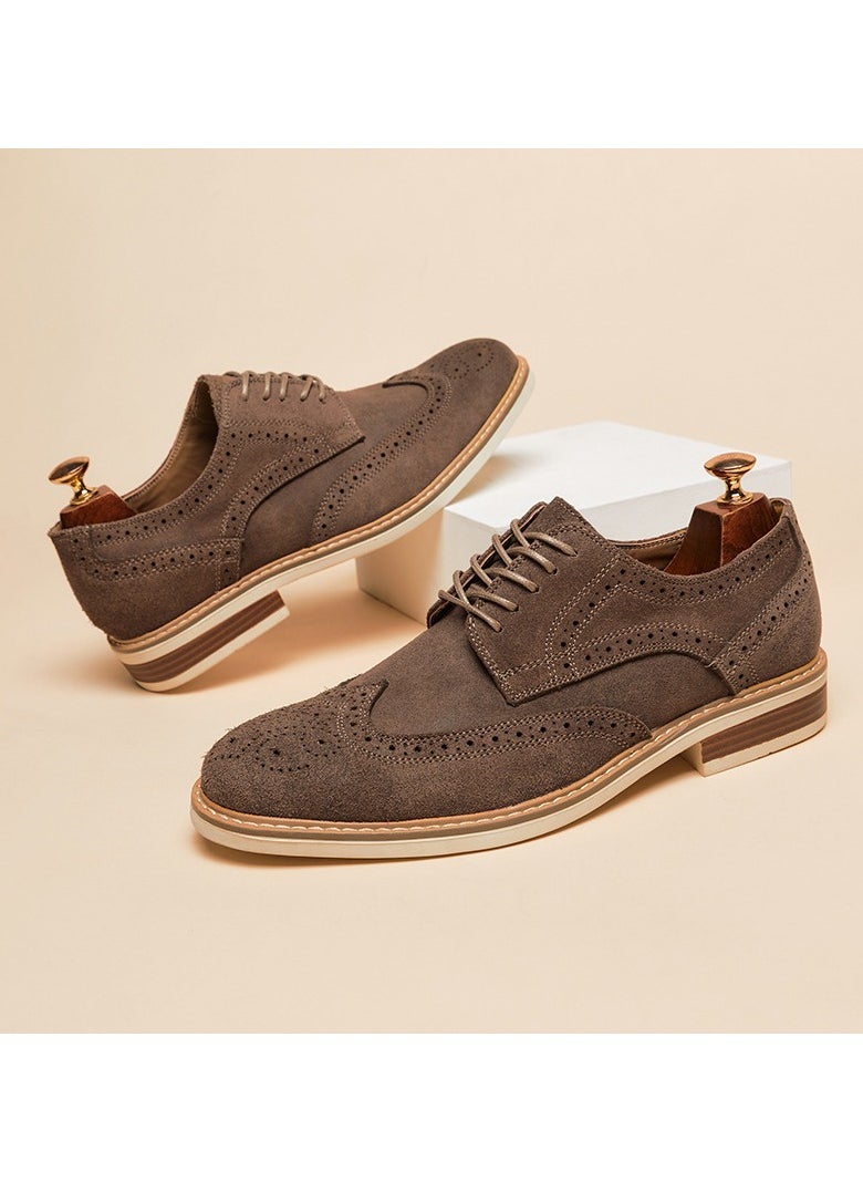 Versatile Retro Casual Leather Shoes