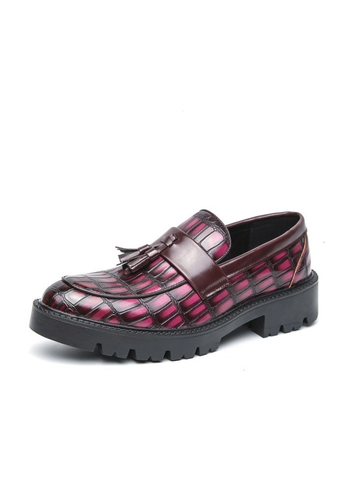 Versatile Retro Casual Leather Shoes