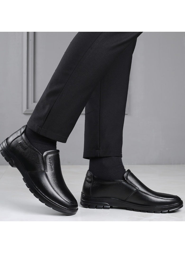 Versatile Retro Casual Leather Shoes