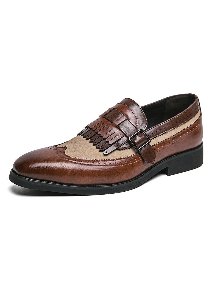 Versatile Retro Casual Leather Shoes