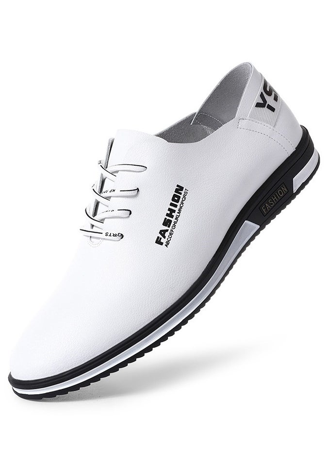 Versatile Retro Casual Leather Shoes