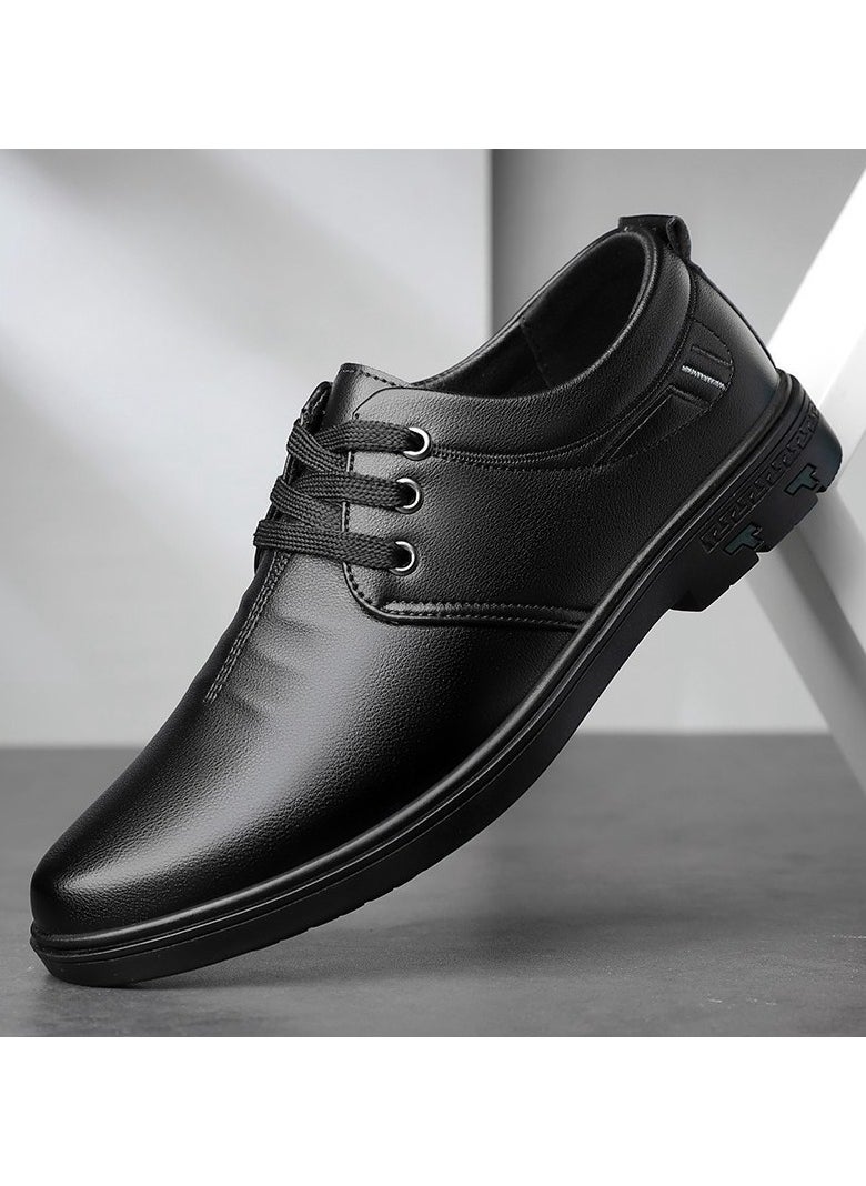 Versatile Retro Casual Leather Shoes