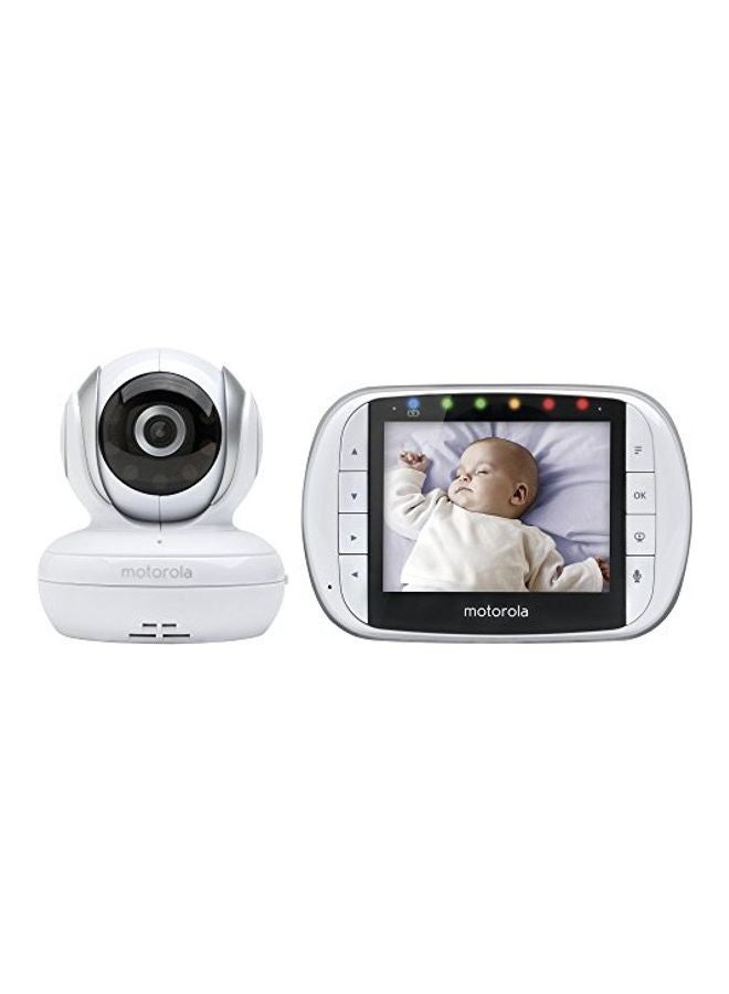 2-Piece Digital Video Baby Monitor Set With Digital Zoom, Two-way Audio, and Room Temperature Display