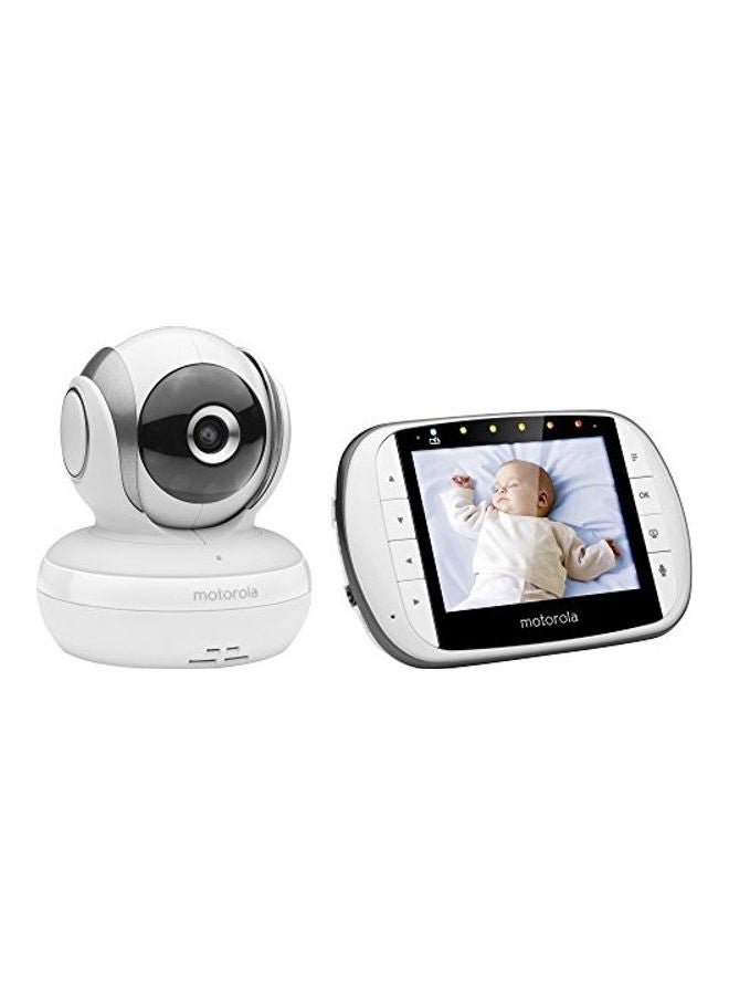 2-Piece Digital Video Baby Monitor Set With Digital Zoom, Two-way Audio, and Room Temperature Display