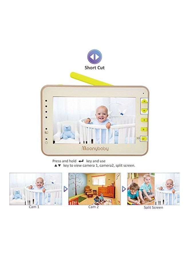 3-Piece Split 55 Baby Monitor And Camera Set