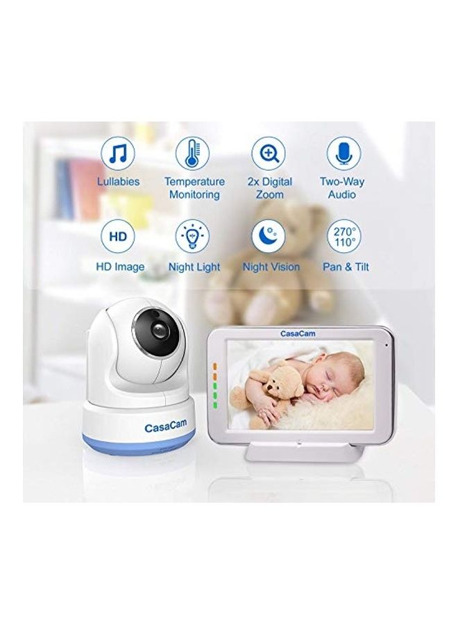 Video Baby Monitor With Touchscreen Display