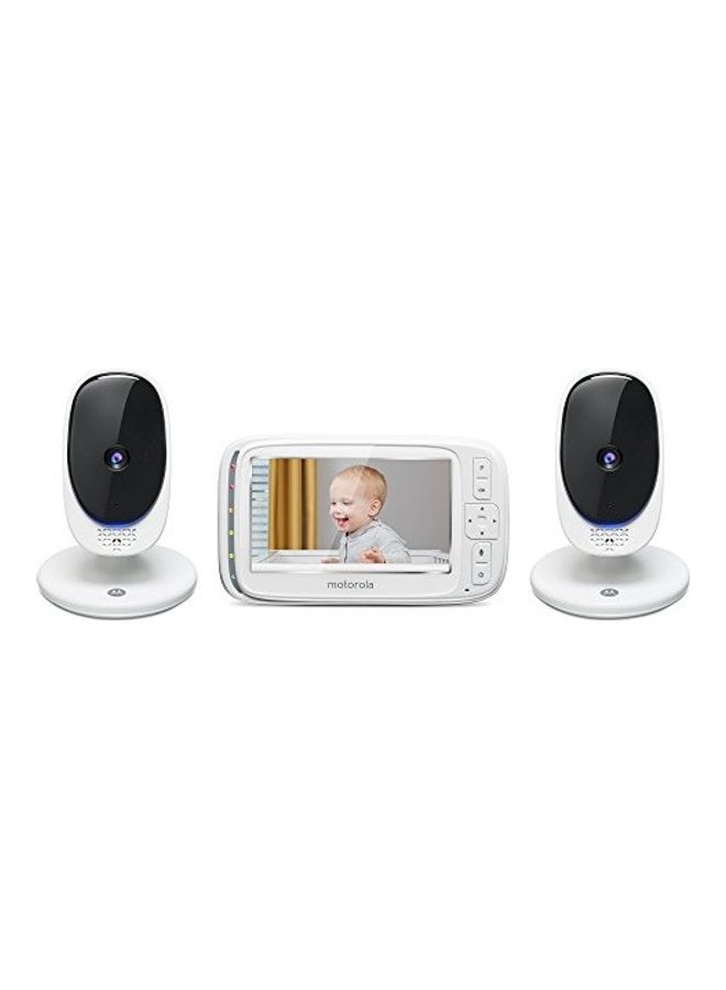 Comfort Baby Security Video Display Monitor with Dual Camera Set