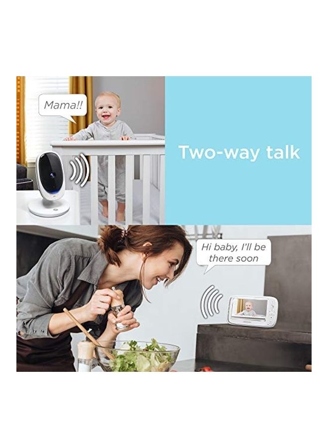 Comfort Baby Security Video Display Monitor with Dual Camera Set