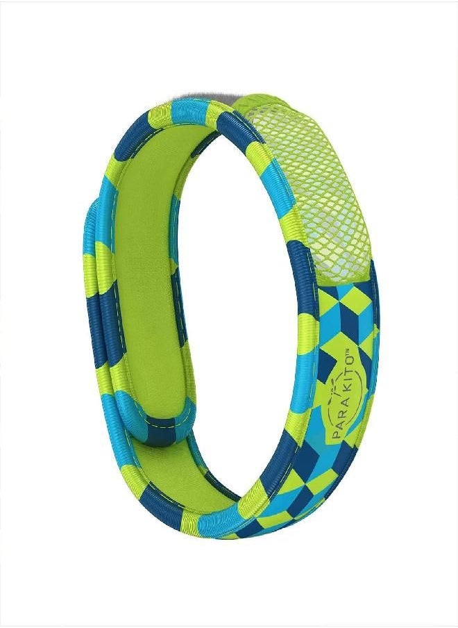 PARA'KITO Mosquito Insect & Bug Repellent Wristband - Waterproof, Outdoor Pest Repeller Bracelet w/Natural Essential Oils (Cube)