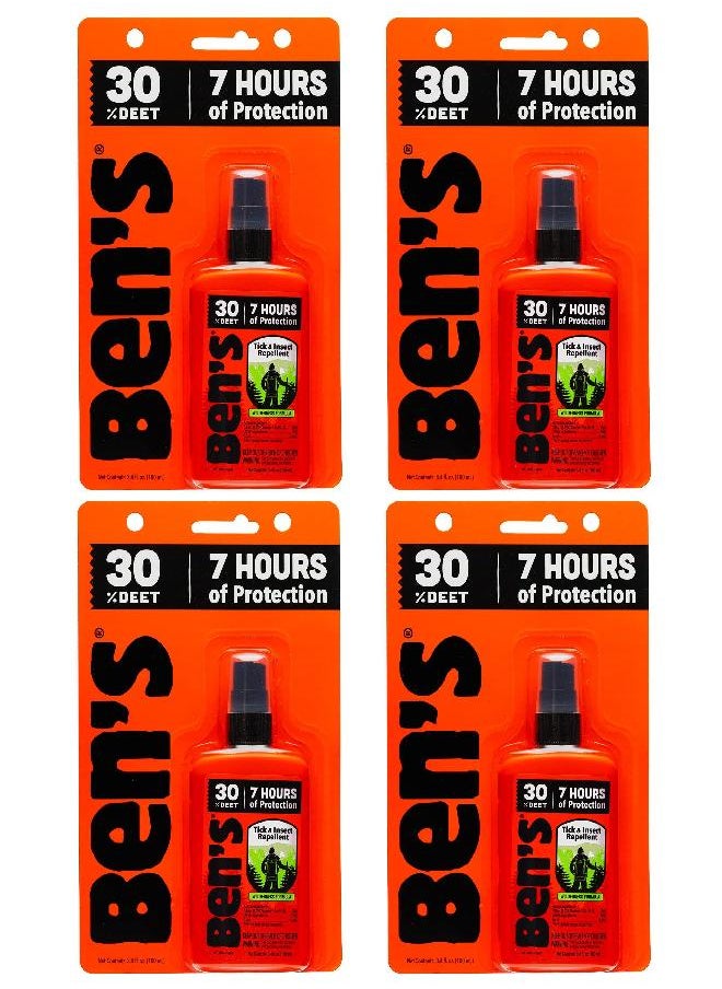 Ben's 30 Insect Repellent Pump 1.25 oz (Pack of 4)