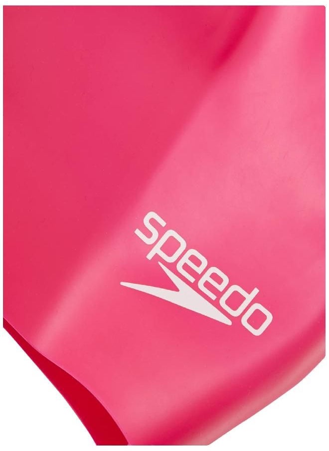 Unisex Adult Long Hair Swimming Cap Pink One Size Swimming Cap, Ecstatic, One Size