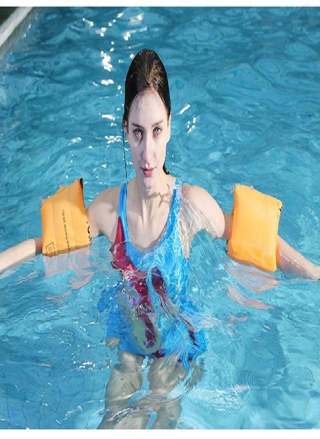 Inflatable Arm Bands Floatation Water Wings Swimming Arm Ring Floatie For Children And Adults