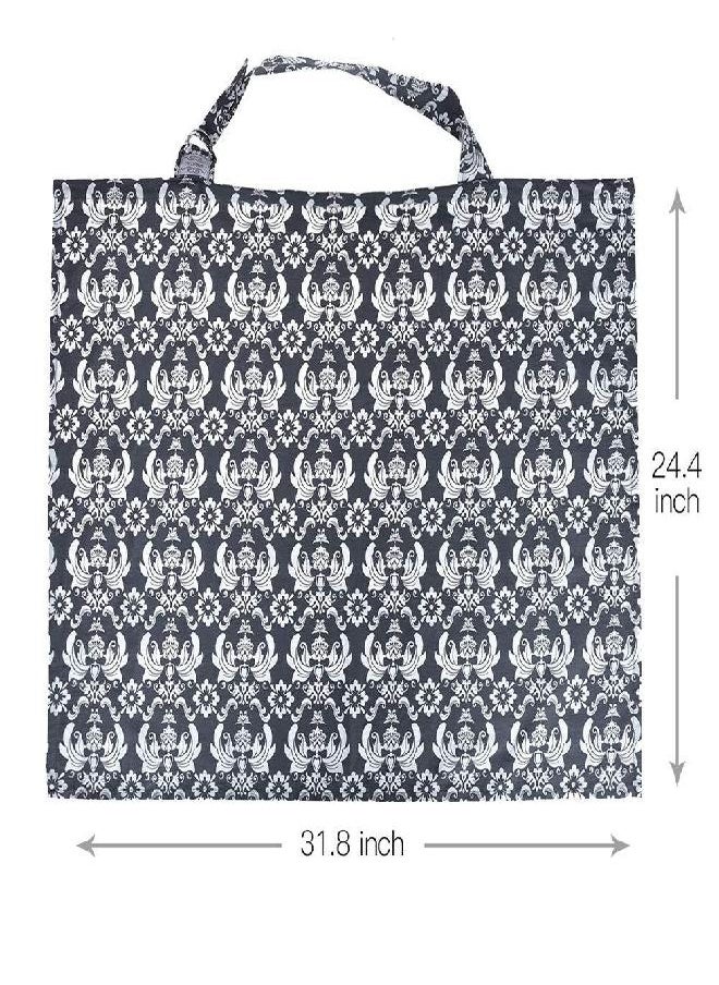 Nursing Cover,Infinity Soft Breastfeeding Cotton For Babies With No See Through Cotton For Mother Nursing Apron For Breastfeeding (Grey)