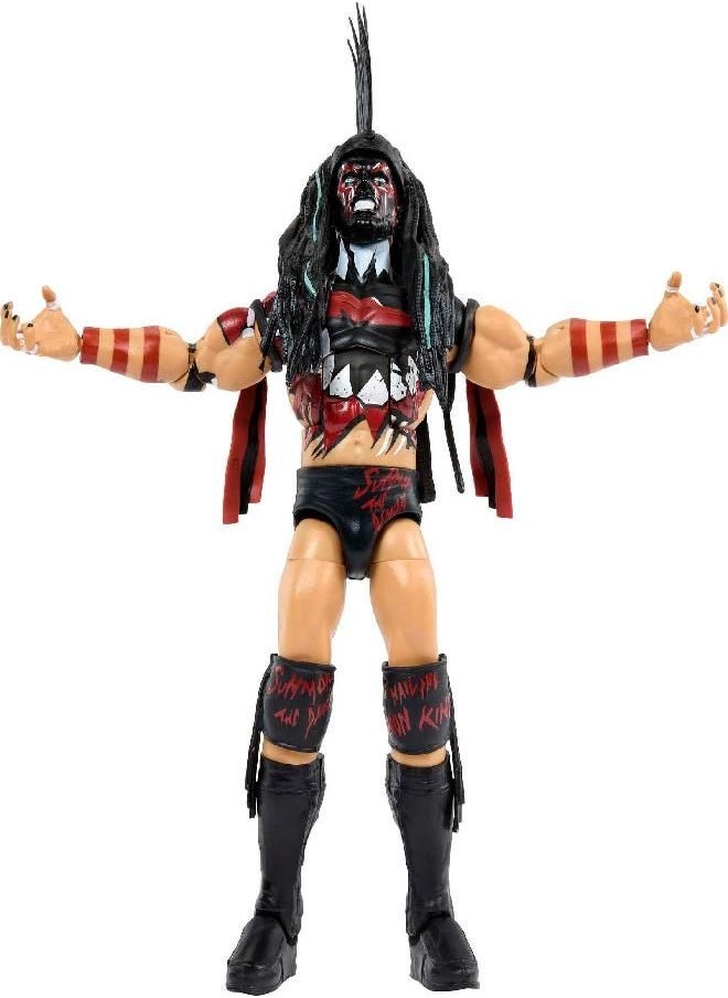 Wwe Finn Balor Elite Collection Action Figure, Deluxe Articulation & Life-Like Detail With Iconic Accessories, 6-Inch