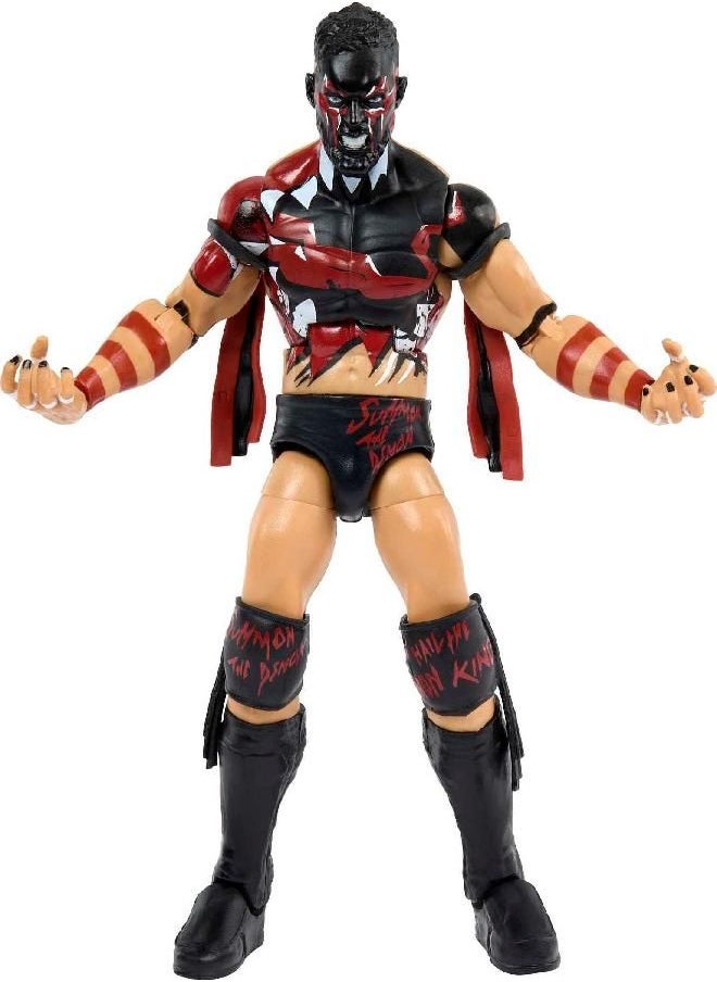Wwe Finn Balor Elite Collection Action Figure, Deluxe Articulation & Life-Like Detail With Iconic Accessories, 6-Inch