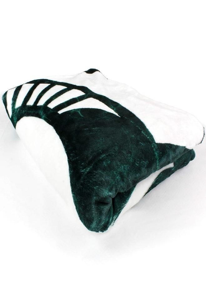 Covers Michigan State Spartans Sublimated Soft Throw Blanket, 42