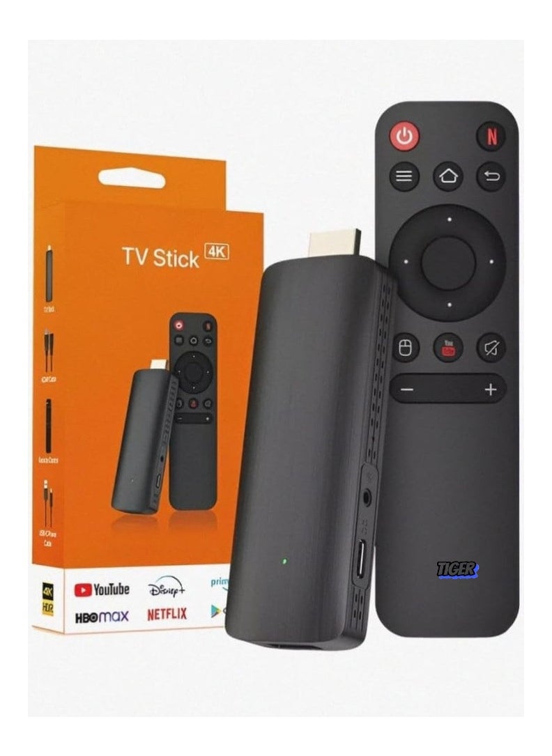 TV Stick TVR3 Remote Control – 2GB RAM + 16GB ROM, 1080P HDR, Quad-Core 64-Bit, 4K Portable Streaming Media Player with Android 12.1 & Google Assistant – Smart TV Box for Entertainment & Streaming