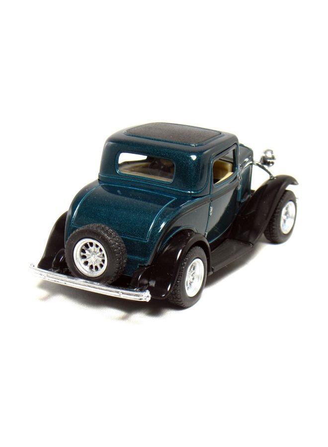 Set Of 4 1932 Ford 3-Window Coupe Scaled Model Vehicles KT5332D 5inch