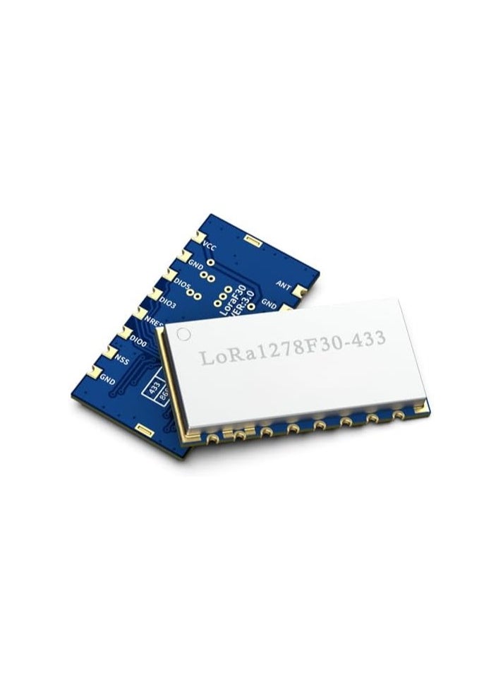 LoRa1278F30 1W High Power 433MHz SX1278 Chip 6-8KM Long Distance sx1278 lora Module x 5 PCS