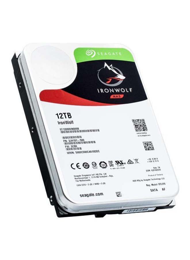 IronWolf 12TB NAS Hard Drive, 7200 RPM 256MB Cache SATA 6.0Gb/s CMR 3.5