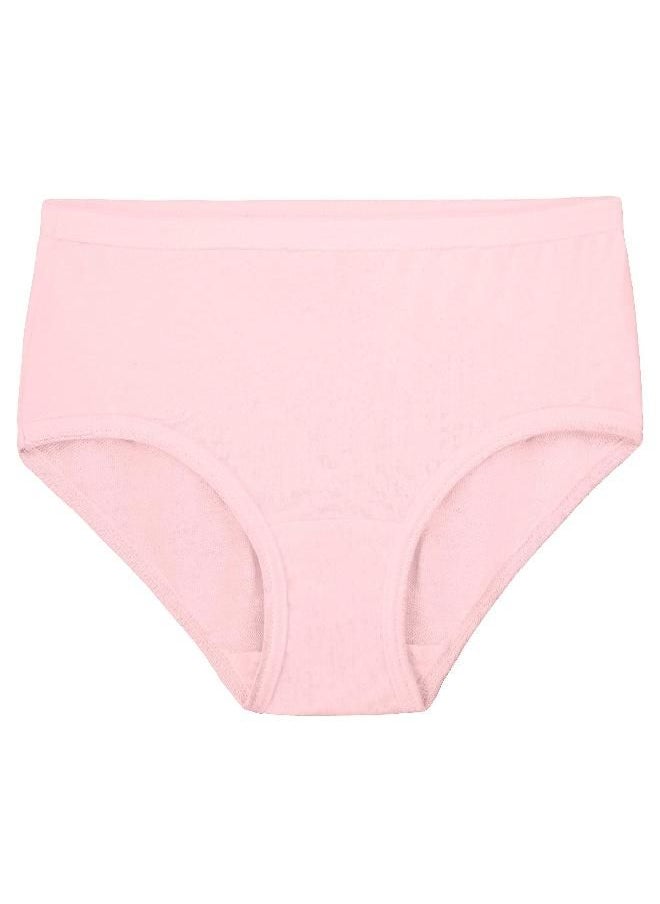 Fruit of the Loom Girls' Tag Free Cotton Brief Underwear Multipacks, Brief-20 Pack-Black/Pink/Grey, 12