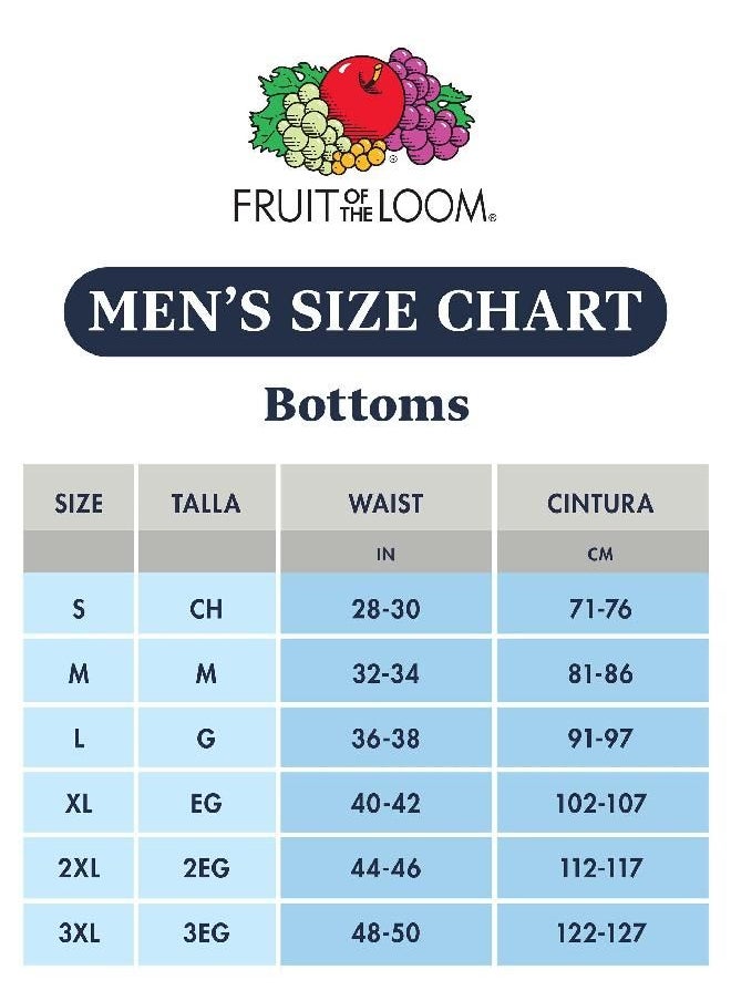 Fruit of the Loom mens Tag-free Cotton Briefs Underwear, 6 Pack - Assorted Colors, Medium US
