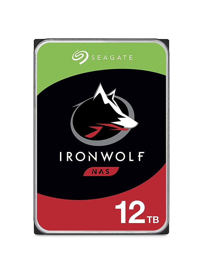 IronWolf 12TB NAS Hard Drive, 7200 RPM 256MB Cache SATA 6.0Gb/s CMR 3.5