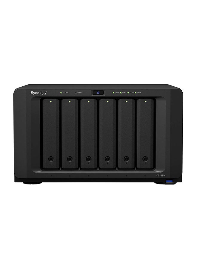 6 Bay NAS DiskStation DS1621+ (Diskless) Black