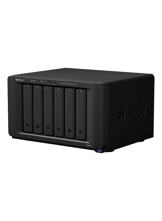 6 Bay NAS DiskStation DS1621+ (Diskless) Black