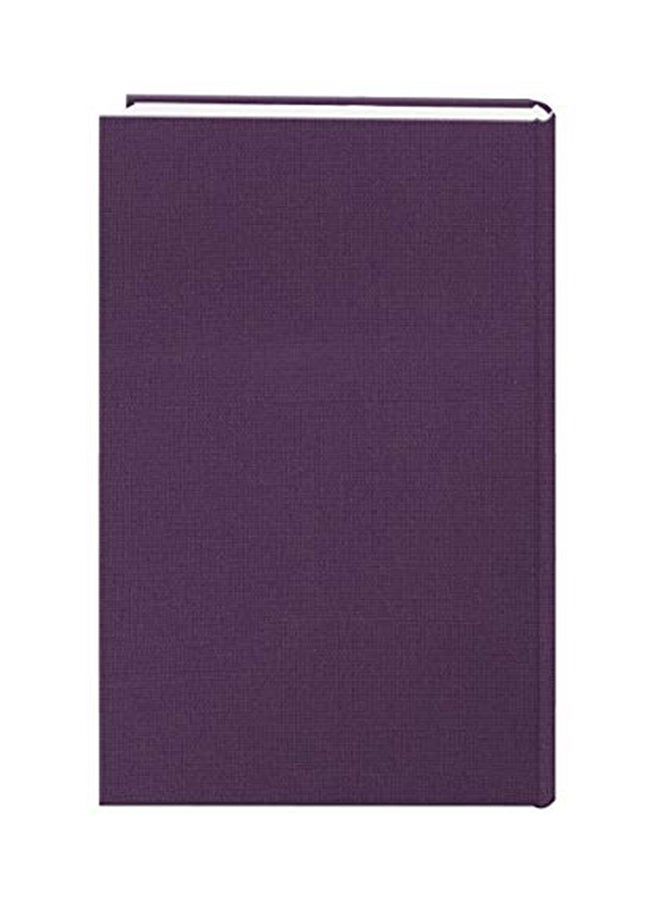 300-Pocket Fabric Frame Cover Photo Album Wildberry Purple 14.25x2.12x9.25inch