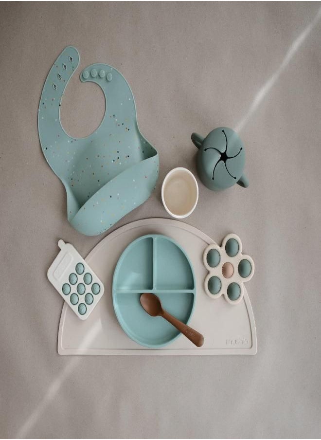 mushie Phone Press Toy (Cambridge Blue)