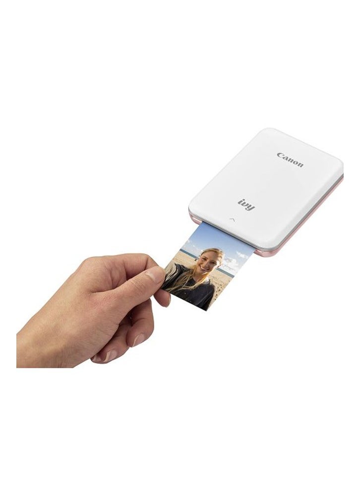 Canon Ivy Photo Printer With Paper Sheet