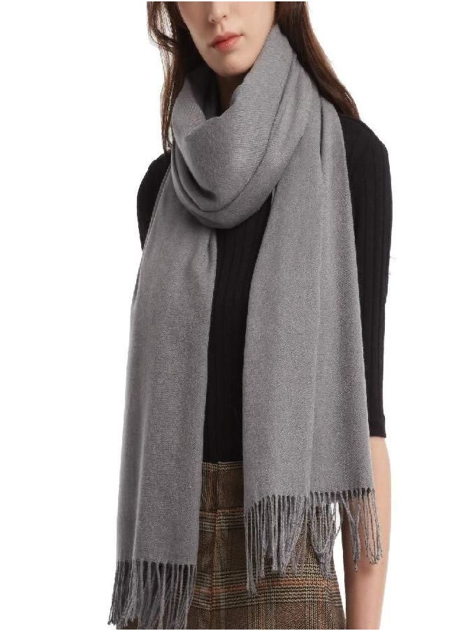 Womens Winter Scarf Cashmere Feel Pashmina Shawl Wraps Soft Warm Blanket Scarves for Women