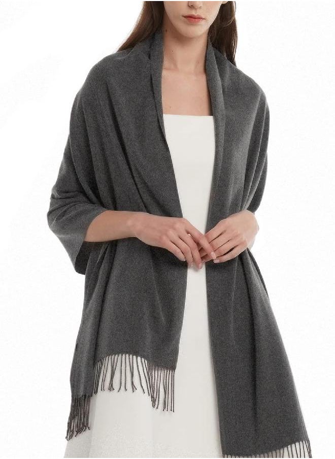 Womens Winter Scarf Cashmere Feel Pashmina Shawl Wraps Soft Warm Blanket Scarves for Women
