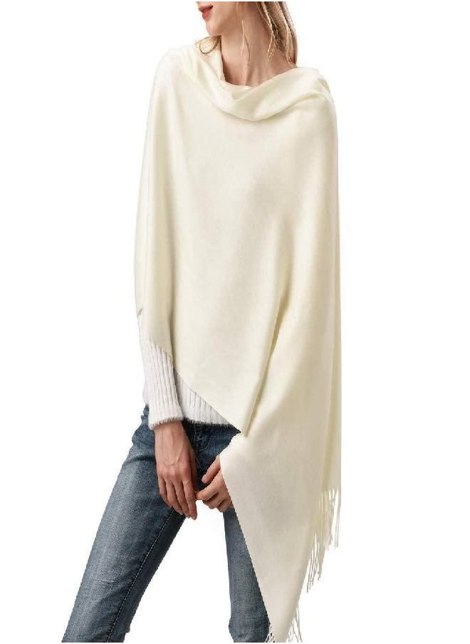 Womens Winter Scarf Cashmere Feel Pashmina Shawl Wraps Soft Warm Blanket Scarves for Women