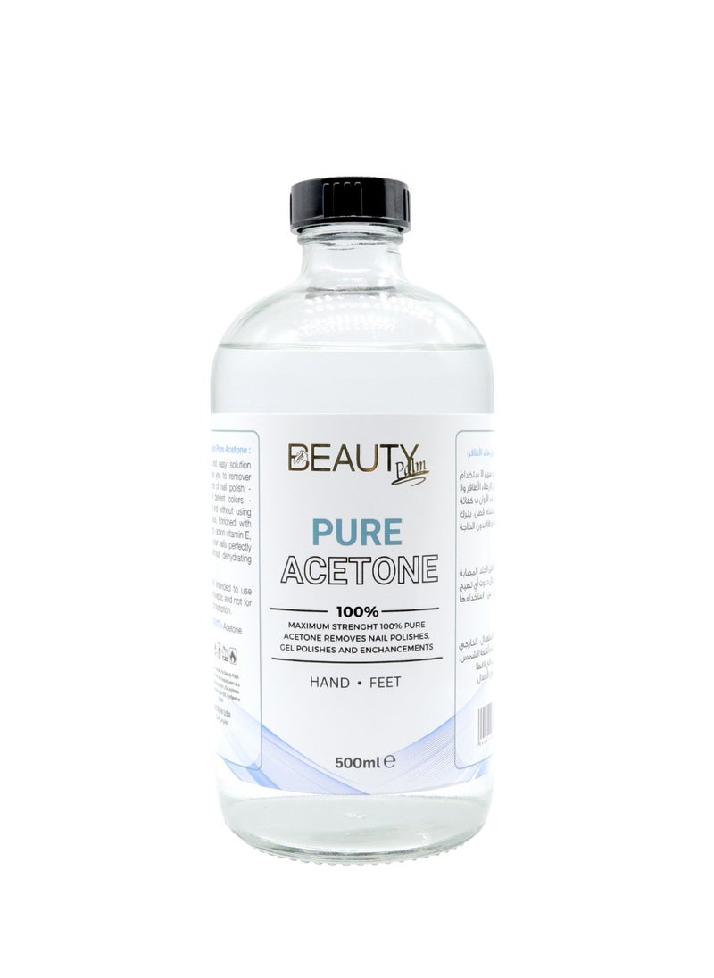 NAIL REMOVER PURE ACETONE 500ML