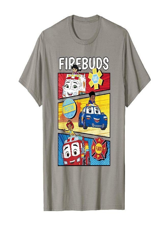 Disney Firebuds Axl Piston & Flash Firebuds! T-Shirt