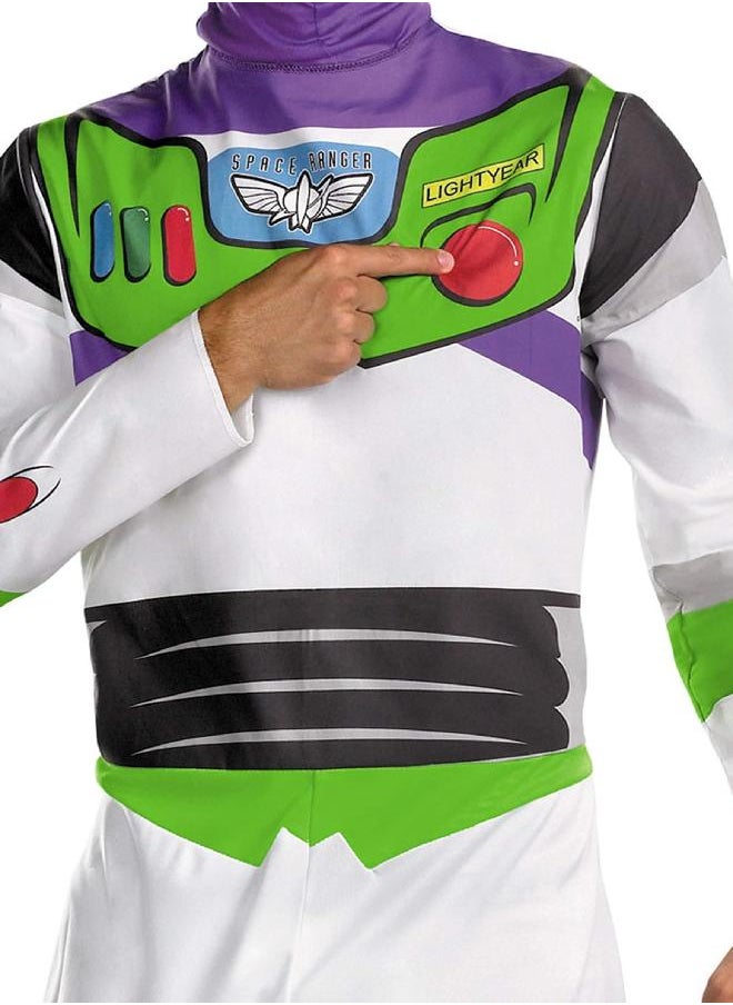 Disguise Buzz Lightyear Adult Costume - X-Large,White