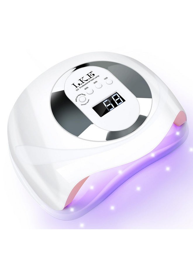 108W Uv Nail Lamp, Uv Light For Gel Nails Polish 36Leds Nail Lamp With 4Timer Settings Nail Dryer Light With Lcd Screen Auto Sensor Professional