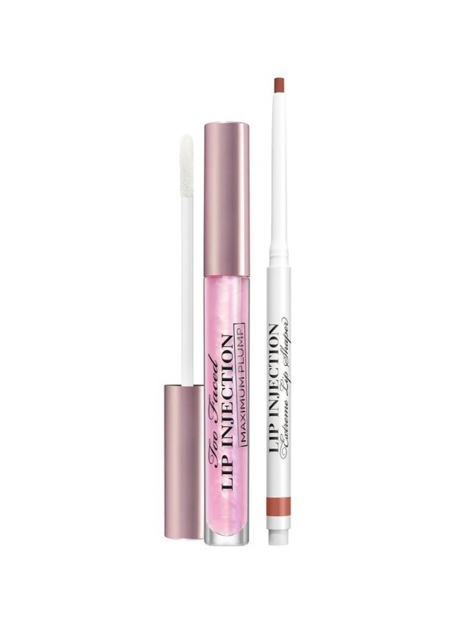 TOO FACED Lip Injection Plumping Lip Liner & Gloss Set