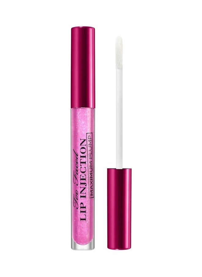 TOO FACED Charmed Life Set: Maximum Plump Lip Gloss & Key Chain 4g