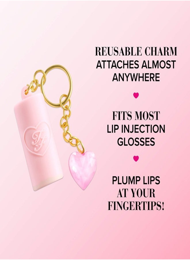 TOO FACED Charmed Life Set: Maximum Plump Lip Gloss & Key Chain 4g