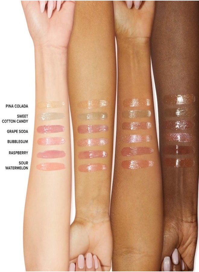 Too Faced Kissing Jelly Non-Sticky Lip Oil Gloss Raspberry - Electric Fuschia 4.50ml