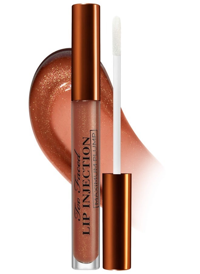 TOO FACED Lip Injection Maximum Plump Lip Gloss - Caramel Apple 4g