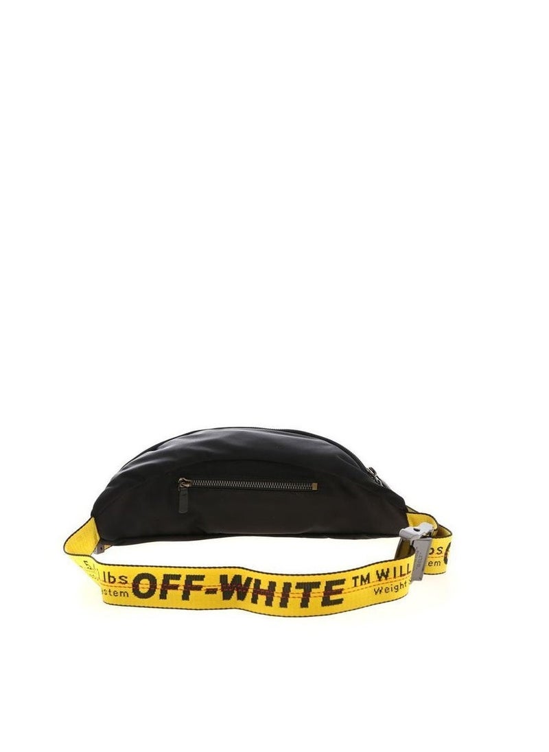 Off White Waist bag with Industrial belt