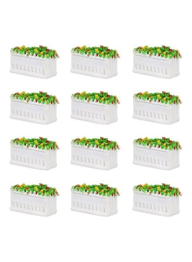 12-Piece Rectangular Flower Beds