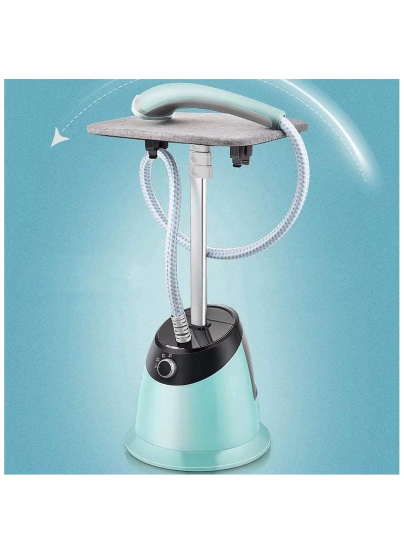 Heavy-Duty Garment Steamer for Clothes, 6-Level Temperature Control, Fast Heating, Continuous Steam, 1.6L Water Tank - Fabric Steamer for Home, Quick Wrinkle Removal