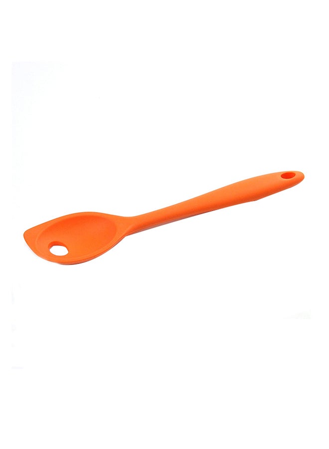 Silicone Mixing Spoon Orange 11inch