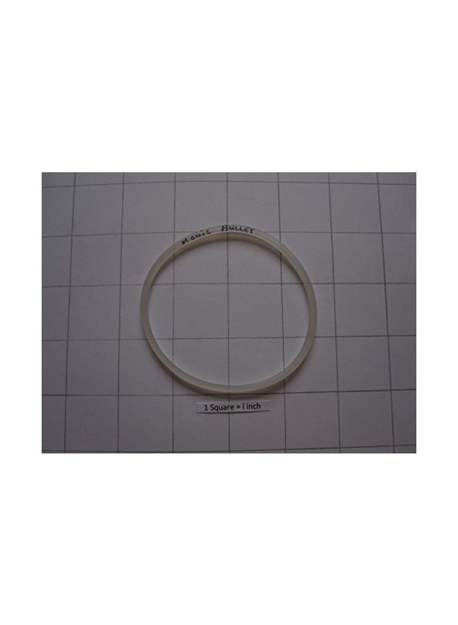 4-Piece Replacement Gasket White 3inch