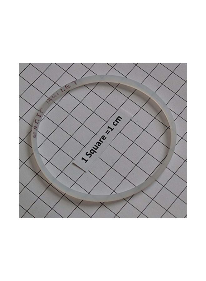 4-Piece Replacement Gasket White 3inch